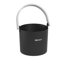 Ведро EVEREST 5л, алюминий BLACK (TG-44)