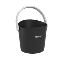 Ведро EVEREST 5л фигурное, алюминий BLACK (TG-43)