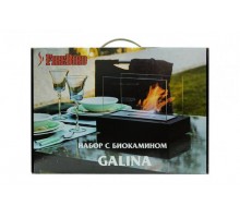 Набор: биокамин GALINA, биотопливо (1.5 л), зажигалка