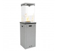 Нагреватель газовый PATIO/LIGHT, сталь с ручным управлением, цвет гранит