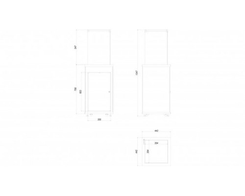PATIO MINI/M/G31/37MBAR/CZ - черное стекло, с ручным управлением PATIO MINI/M/G31/37MBAR/CZ - черное стекло, с ручным управлением