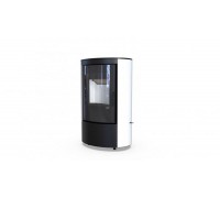 Печь DEFRO HOME CERES ELI 6,6кВт, белая сталь