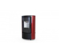 Печь DEFRO HOME CERES ELI 6,6кВт, красная сталь