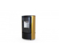 Печь DEFRO HOME CERES ELI 6,6кВт, золотая сталь