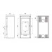 Печь DEFRO HOME ORTI, 9 кВт, красная сталь