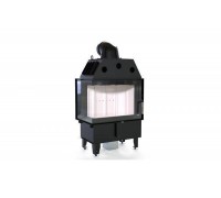 Топка DEFRO HOME INTRA SM BL, 10кВт, 737/535/482мм, угловое стекло слева