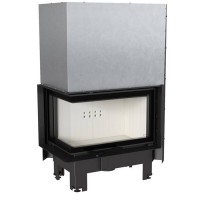Топка MBM/L/BS/G/SG, Г-образное стекло слева, гильотина