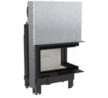 Топка MBM/P/BS/G/SG, Г-образное стекло справа, гильотина