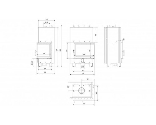 Топка с водяным контуром MBZ/PW/13/P/BS/W Топка с водяным контуром MBZ/PW/13/P/BS/W