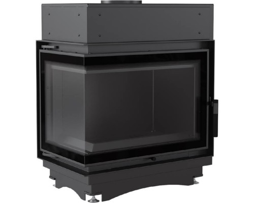 Топка с водяным контуром Maja/PW/BL/12/BS/W/DECO, Г - образное стекло слева, змеевик Топка с водяным контуром Maja/PW/BL/12/BS/W/DECO, Г - образное стекло слева, змеевик
