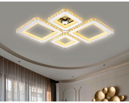Потолочный светодиодный светильник Ambrella light Acrylica Ice FA1726 Потолочный светодиодный светильник Ambrella light Acrylica Ice FA1726