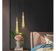 Подвесной светильник Alfa Light F3724-17 одиночный золото