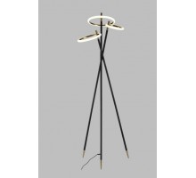 Торшер Alfa Light F3924-60 black+gol d 44W 60*H170