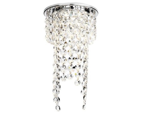 Встраиваемый светильник Ambrella light Crystal K2071 CH/CL Встраиваемый светильник Ambrella light Crystal K2071 CH/CL