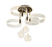 Потолочный светильник LED4U L1040-750 BK