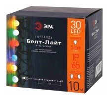 Уличная светодиодная гирлянда ЭРА Белт Лайт 220V мультиколор ERABL-MK10 Б0047955