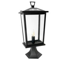 Светильник садово-парковый Feron PL754 на постамент 60W 230V E14, черный 51280