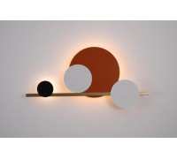 Бра Alfa Light F4324-23 L300*H600 orange+black+white