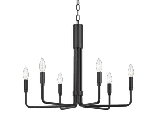 Люстра подвесная Alfa Light F1124-12 D750*H790 BK Люстра подвесная Alfa Light F1124-12 D750*H790 BK