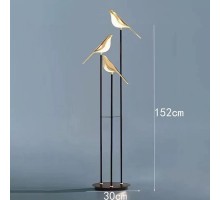 Торшер Alfa Light F3824-09 BK LED 3000K