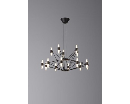 Люстра подвесная Alfa Light F3024-61 BLACK