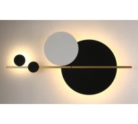 Бра Alfa Light F4324-22 L290*H600 black+white