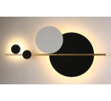 Бра Alfa Light F4324-22 L290*H600 black+white