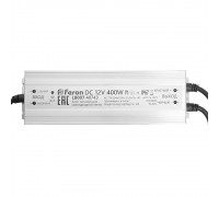 Блок питания Feron LB007 12V 400W IP67 33,3A 48743