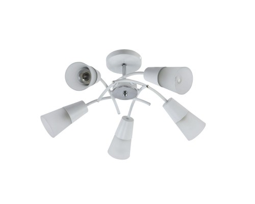 Потолочная люстра Escada Calla 1109/5P White Потолочная люстра Escada Calla 1109/5P White