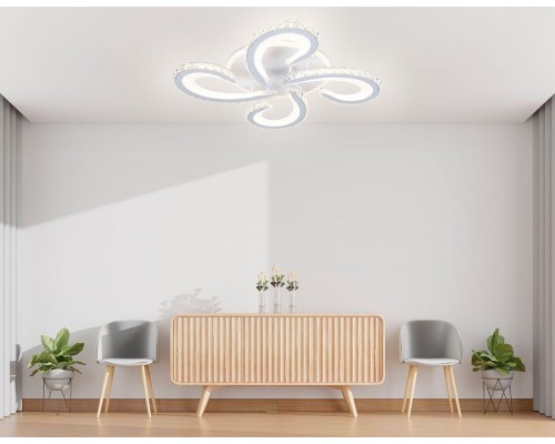 Потолочная светодиодная люстра Ambrella light Acrylica Ice FA1702 Потолочная светодиодная люстра Ambrella light Acrylica Ice FA1702