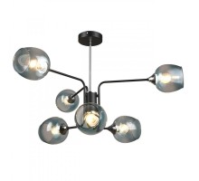 Потолочная люстра IMEX MD.3564-6-S BK+CH