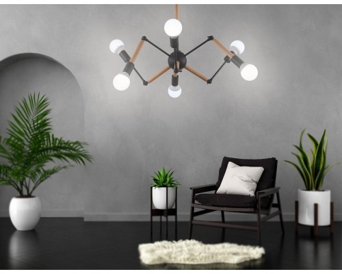 Подвесная люстра Ambrella light Traditional Loft TR80488 Подвесная люстра Ambrella light Traditional Loft TR80488