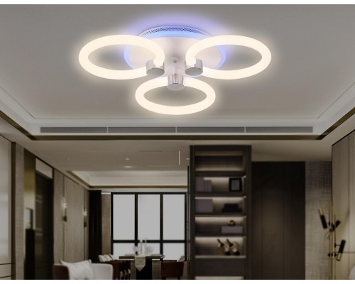 Потолочная светодиодная люстра Ambrella light Acrylica Original FA3838 Потолочная светодиодная люстра Ambrella light Acrylica Original FA3838