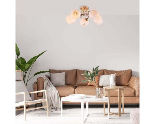 Потолочная люстра Escada Anemone 1121/5PL Потолочная люстра Escada Anemone 1121/5PL