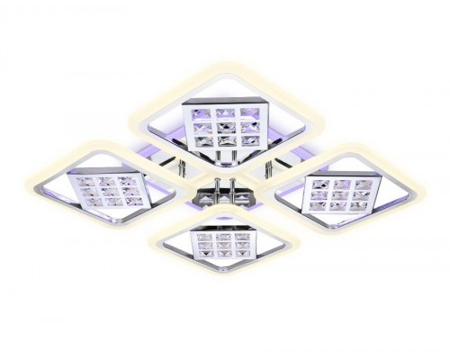 Потолочная светодиодная люстра Ambrella light Ice FA288 Потолочная светодиодная люстра Ambrella light Ice FA288