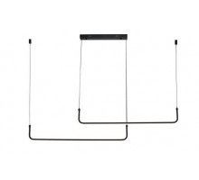 Люстра подвесная Alfa Light F3924-58 black 20W 120*6*H1 20