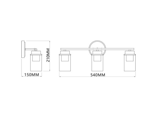 Бра Escada Dinasty 2118/3A Бра Escada Dinasty 2118/3A