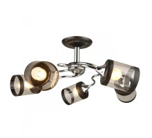 Потолочная люстра IMEX MD.3470-5-S CH+BK