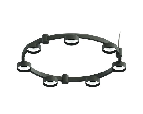 Корпус подвесной люстры Ambrella light DIY Spot Techno Ring SBK черный песок C9238 Корпус подвесной люстры Ambrella light DIY Spot Techno Ring SBK черный песок C9238