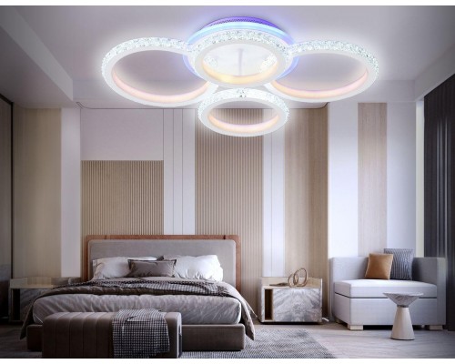 Потолочная светодиодная люстра Ambrella light Acrylica Original FA9524 Потолочная светодиодная люстра Ambrella light Acrylica Original FA9524