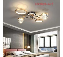 Люстра потолочная Alfa Light F3824-14 GD LED 2 COLOUR