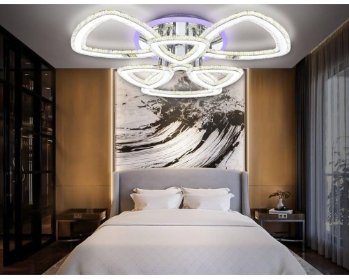 Потолочная светодиодная люстра Ambrella light Acrylica Original FA8861 Потолочная светодиодная люстра Ambrella light Acrylica Original FA8861