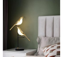Настольная лампа Alfa Light F3824-10 BK+GD LED 3000K