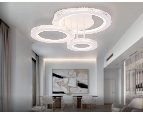 Потолочная светодиодная люстра Ambrella light Acrylica Original FA8867 Потолочная светодиодная люстра Ambrella light Acrylica Original FA8867