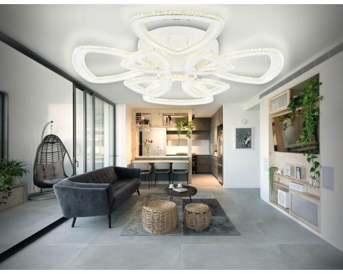 Потолочная светодиодная люстра Ambrella light Acrylica Original FA8863 Потолочная светодиодная люстра Ambrella light Acrylica Original FA8863