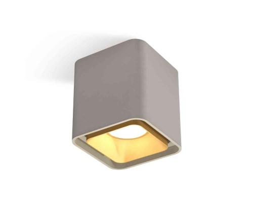 Комплект накладного светильника Ambrella light Techno Spot XS7842004 SGR/SGD серый песок/золото песок (C7842, N7704) Комплект накладного светильника Ambrella light Techno Spot XS7842004 SGR/SGD серый песок/золото песок (C7842, N7704)