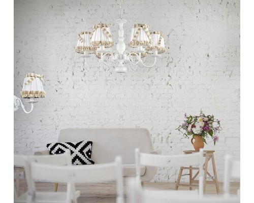 Подвесная люстра Arti Lampadari Formello E 1.1.6 W Подвесная люстра Arti Lampadari Formello E 1.1.6 W