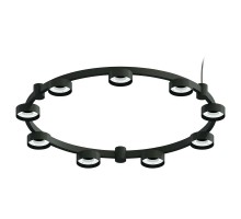 Корпус подвесной люстры Ambrella light DIY Spot Techno Ring SBK черный песок C9242