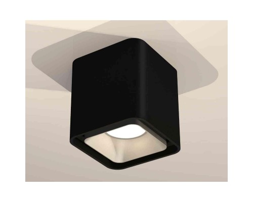Комплект накладного светильника Ambrella light Techno Spot XS7841003 SBK/SSL черный песок/серебро песок (C7841, N7703) Комплект накладного светильника Ambrella light Techno Spot XS7841003 SBK/SSL черный песок/серебро песок (C7841, N7703)