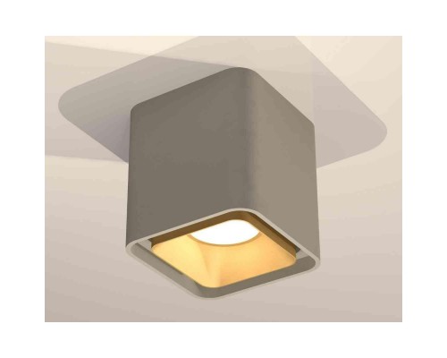 Комплект накладного светильника Ambrella light Techno Spot XS7842004 SGR/SGD серый песок/золото песок (C7842, N7704) Комплект накладного светильника Ambrella light Techno Spot XS7842004 SGR/SGD серый песок/золото песок (C7842, N7704)
